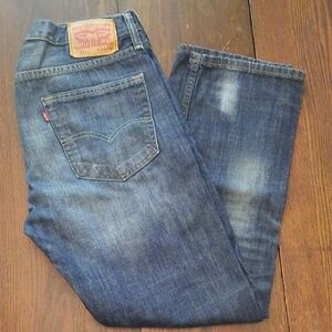 Levi's Blue Straight Jeans Classic Denim